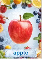 ดูตัวอย่าง - Vegetables, Fruit and Berries Photo Picture Flashcards - หน้า 3