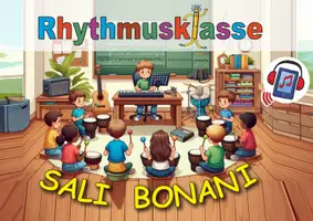 Vorschau - Arbeitsblätter - Salibonani | Arbeitsheft mit Musik, Text und Rhythmus - Deckblatt
