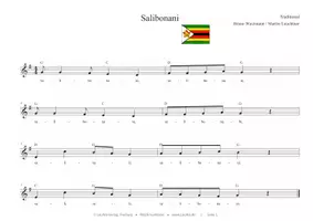 Vorschau - Arbeitsblätter - Salibonani | Arbeitsheft mit Musik, Text und Rhythmus - Seite 2