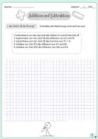 Vorschau - Arbeitsblätter - Mathe-Denksport: Wie lautet die Rechnung? Addition und Subtraktion - Seite 2