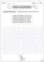Vorschau - Arbeitsblätter - Mathe-Denksport: Wie lautet die Rechnung? Addition und Subtraktion - Seite 3