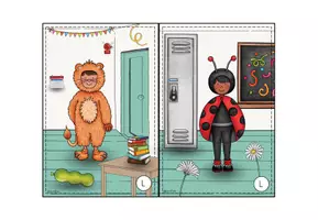 Vorschau - Arbeitsblätter - Lesespaziergang Karneval, Fasching | Klasse 3 + 4 - Seite 3