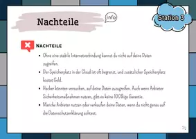 Vorschau - Arbeitsblätter - Materialpaket: Cloud Stationenarbeit + Brettspiel - Seite 3