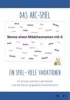 Vorschau - Spiele - DAS ABC-SPIEL: Ein Spiel – viele Varianten - Deckblatt