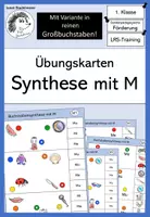 Vorschau - Fördermaterial/Inklusion - Buchstabensynthese: Übungskarten "Synthese mit M" - Deckblatt