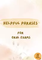Vorschau - Arbeitsblätter - helpful phrases for your oral exam monologue, presentations, version 4 - Deckblatt