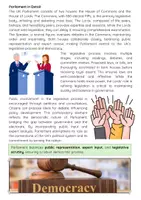 Vorschau - Arbeitsblätter - UK Political System: Struktur, Parlament, Exekutive & Judikative - Großbritannien - Seite 3
