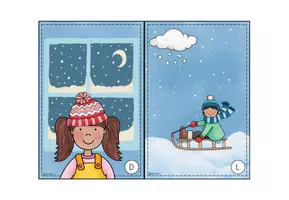 Vorschau - Arbeitsblätter - Lesespaziergang Winter | Klasse 3 + 4 - Seite 3