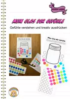 Vorschau - Arbeitsblätter - Arbeitsblatt - Glas der Gefühle -Emotionen - Deckblatt