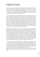 Vorschau - Mal- und Bastelvorlagen - Steckbrief Pablo Picasso + Informationstext für die Schüler - Seite 3