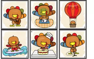Vista previa - Hojas de trabajo - Thanksgiving Bundle - página 2