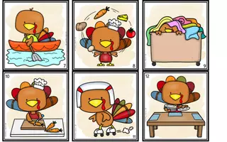 Προεπισκόπηση - Φύλλα εργασίας - Thanksgiving Bundle - Σελίδα 3