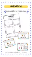 Vista previa - Refuerzo / NEE / Materiales de apoyo - PROBLEMAS MATEMÁTICOS - Portada
