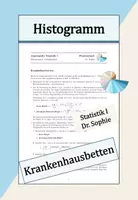 Vorschau - Arbeitsblätter - Histogramme Krankenhausbetten Excel - Deckblatt