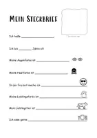 Vorschau - Arbeitsblätter - DAZ Steckbrief - Seite 2