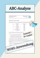 Vorschau - Arbeitsblätter - ABC-Analyse Lorenz-Kurve E-Commerce - Deckblatt
