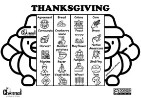 Aperçu - Matériel pour travaux manuels / dessin - THANKSGIVING - TURKEY FLAP BOOK - Page 2