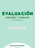 Vista previa - Evaluación - PRIMARIA. Evaluación Audición y Lenguaje. - Portada