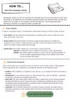 Vorschau - Arbeitsblätter - How to-sheets Materialpaket- Alles über Analyse und Zieltexte - Deckblatt