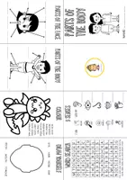 Προεπισκόπηση - Παιχνίδια - Parts of the body mini book - Σελίδα 2
