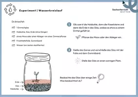 Vorschau - Arbeitsblätter - Wetter-Experimente Klasse 3 und 4 - Seite 1