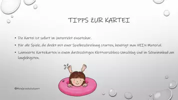 Vorschau - Spiele - Schwimm-Spiele Kartei - Wassergewöhnung im Schwimmunterricht - Seite 2