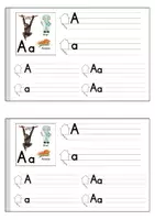 Vorschau - Arbeitsblätter - Übungsheft Druckschrift I Buchstaben lernen I Schreiben lernen - Seite 1
