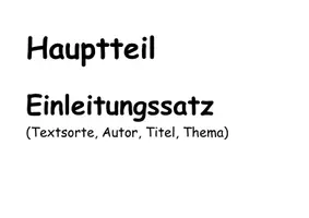Vorschau - Präsentationen/Tafelbilder - Tafelelemente Charakterisierung Wiederholung Aufbau literarische Figur - Seite 1