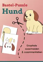 Vorschau - Mal- und Bastelvorlagen - Bastel-Puzzle: Hund | Ausdrucken, Ausmalen, Ausschneiden und Zusammenkleben - Deckblatt