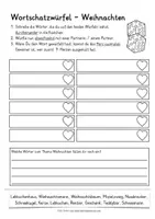 Vista previa - Hojas de trabajo - Weihnachten Spiel Deutsch / juego Alemán - página 2