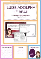 Vorschau - Arbeitsblätter - Luise LeBeau - Deckblatt