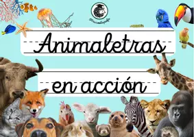 Vista previa - Juegos / Gamificación - Animaletras en acción Trucosdeprofe - página 1