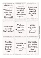 Aperçu - Jeux - allemand cartes de conversation Weihnachten deutsch - Page 3