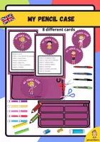 Προεπισκόπηση - Παιχνίδια - MY PENCIL CASE: school supplies - Εξώφυλλο