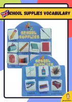 Προεπισκόπηση - Παιχνίδια - Vocabulary: School Supplies - Εξώφυλλο