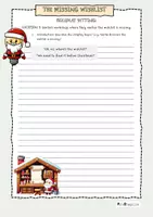 Vorschau - Arbeitsblätter - Christmas role play - the missing wishlist - Seite 3