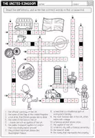 Vorschau - Arbeitsblätter - THE UNITED KINGDOM - Crossword (Worksheet) - Seite 2