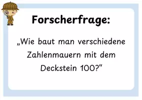 Vorschau - Arbeitsblätter - Zahlenmauern mit dem Deckstein 100 bilden | Mathematik Klasse 2 - Seite 2