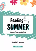 Voorbeeld - Reading text: Summer (includes 24 exercises) - Voorblad