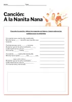 Voorbeeld - Aprende la canción "A la Nanita Nana" en español - Voorblad