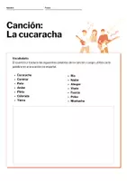 Voorbeeld - Aprende la canción "La cucaracha" en español - Pagina 2