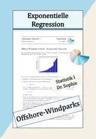 Vorschau - Arbeitsblätter - Exponentielle Regression Offshore-Windparks Nennleistung Excel - Deckblatt