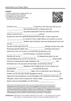 Vorschau - Arbeitsblätter - Arbeitsblätter zum Thema "Bein" (Lückentext, Hörverstehen) + Lösung & MP3 - Deckblatt