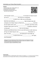 Vorschau - Arbeitsblätter - Arbeitsblätter "Bernd das Brot" + Lösung & MP3 + - Deckblatt