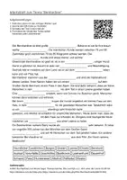 Vorschau - Arbeitsblätter - Arbeitsblätter zum Thema "Bernhardiner" + Lösung & MP3 + - Deckblatt