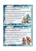 Vorschau - Arbeitsblätter - Winter, Weihnachten Fortsetzungsgeschichten, Geschichten, Schreiben Klasse 3 und 4 - Seite 3