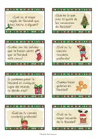 Vista previa - Tarjetas / Manipulativos - Navidad - Tarjetas de conversación - página 3