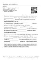 Vorschau - Arbeitsblätter - Arbeitsblätter zum Thema "Bhutan" + Lösung & MP3 + - Deckblatt