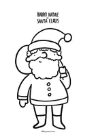 anteprima - Materiale per pittura e bricolage - Merry Christmas, impara l'inglese e colora i disegni! - Pagina 3