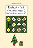 Vorschau - Spiele - Sprechspiel: Christmas maze 2 / Weihnachts-Labyrinth 2; Wortschatzspiel / Vocabulary game - Deckblatt